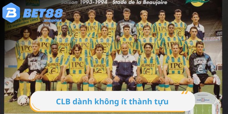 CLB dành không ít thành tựu