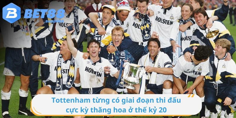 Tottenham từng có giai đoạn thi đấu cực kỳ thăng hoa ở thế kỷ 20