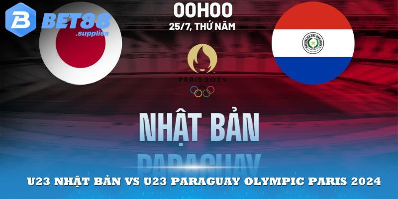 U23 Nhật Bản vs U23 Paraguay