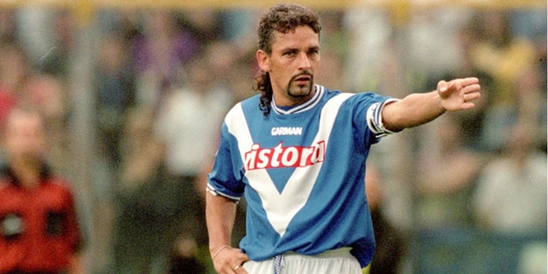 Roberto Baggio trở thành Fantasista nổi tiếng của bóng đá Italia